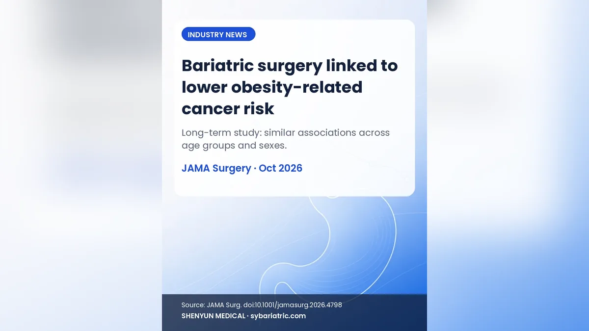 Bariatric Surgery & Obesity-Related Cancer Risk: JAMA Study